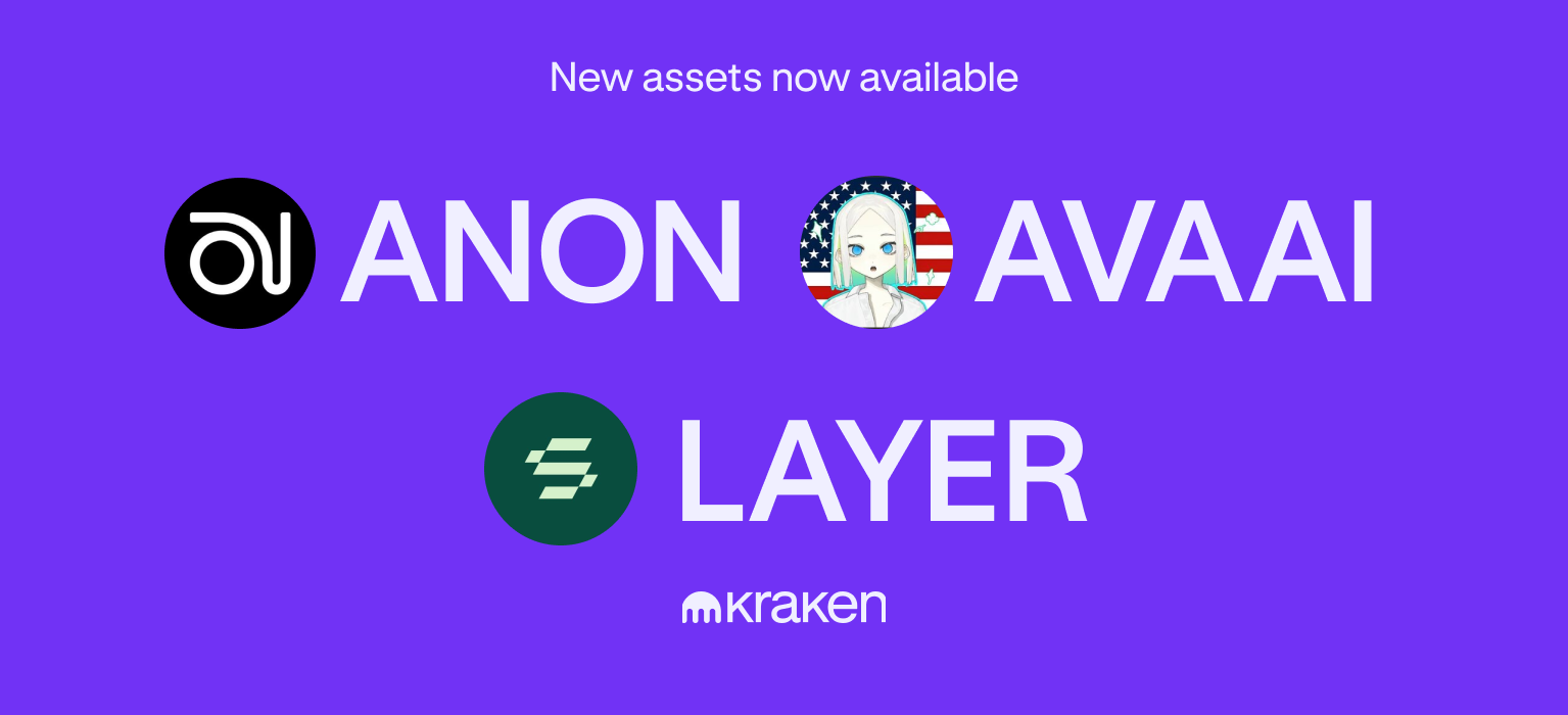 ANON, AVAAI and LAYER are available for trading!