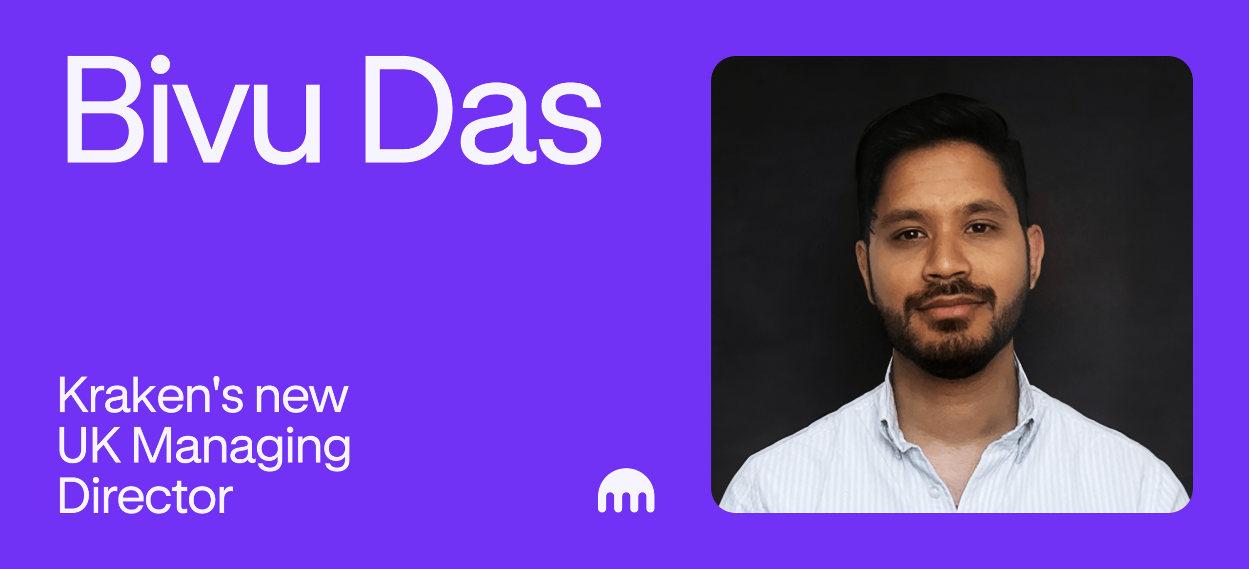 Bivu Das joins Kraken as UK Managing Director