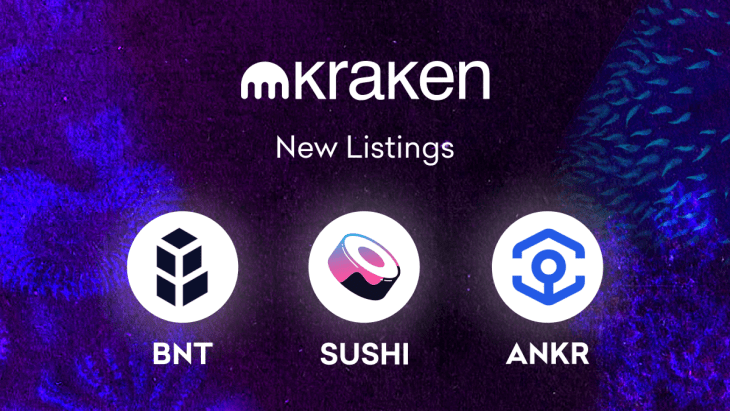 BNT, SUSHI and ANKR trading starts May 24 – Deposit Now