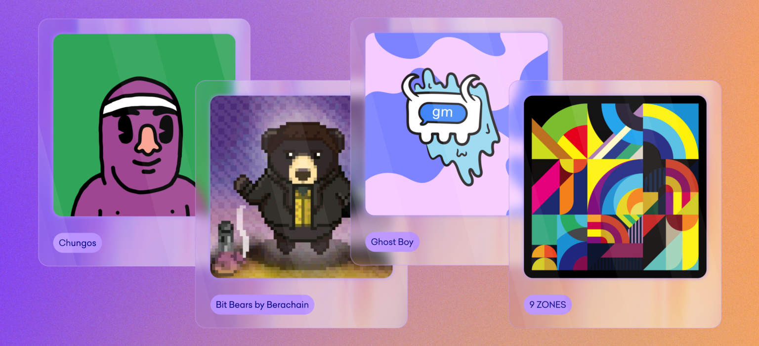 Chungos, Bit Bears by Berachain, Ghost Boy, 9 ZONES, and more collections added to Kraken NFT