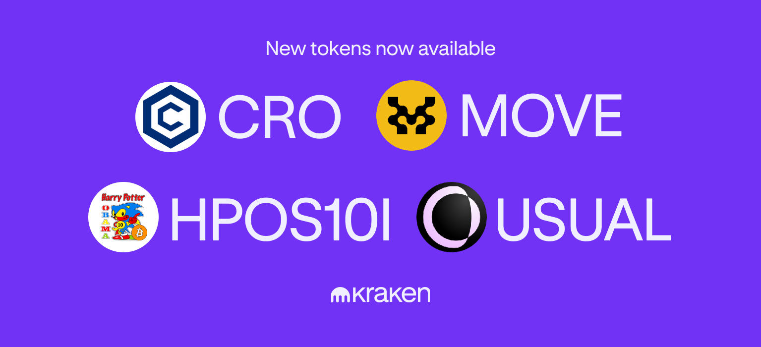CRO, MOVE, HPOS10I and USUAL are available for trading!