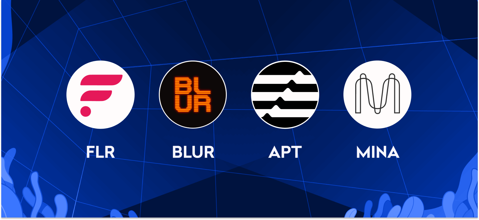 Expanded margin pairs available for FLR, BLUR, APT and MINA