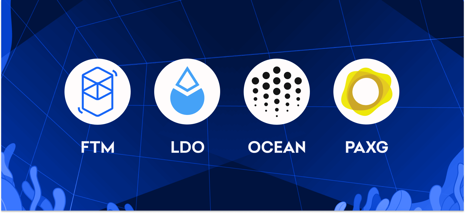 Expanded margin pairs available for FTM, LDO, OCEAN and PAXG!