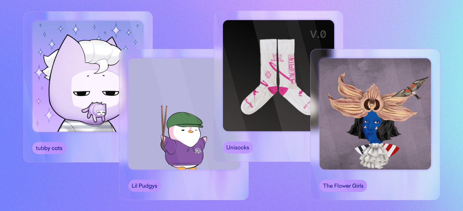KPR, Lil Pudgys, Unisocks, The Flower Girls and more collections added to Kraken NFT