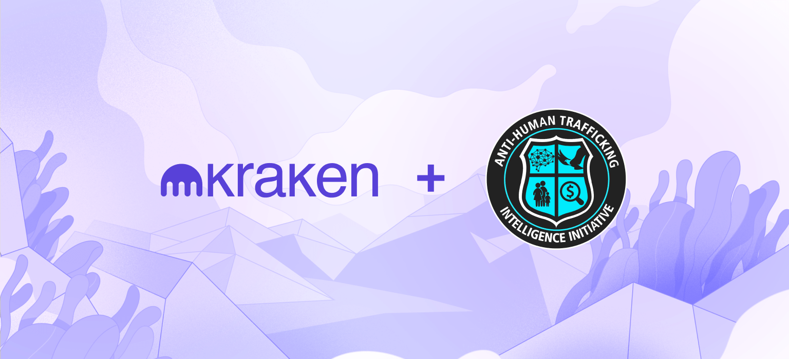 Kraken Donates $100,000 to Anti-Human Trafficking Intelligence Initiative