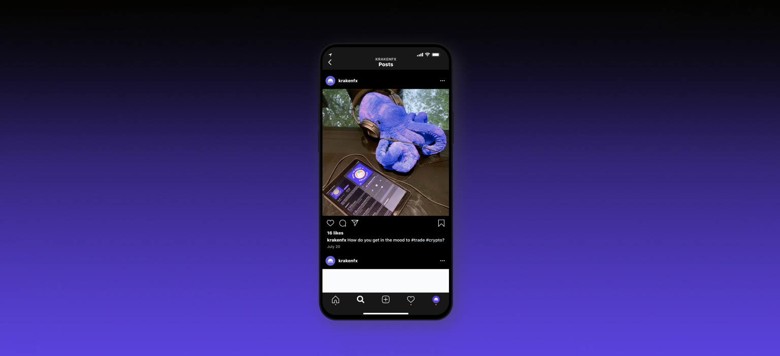 Kraken Is Now on Instagram
