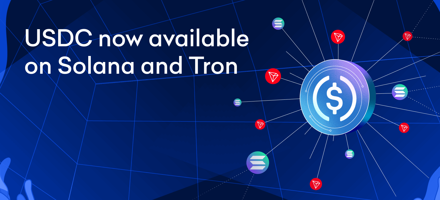 Kraken now supports deposits and withdrawals of USDC via the Solana and Tron networks!