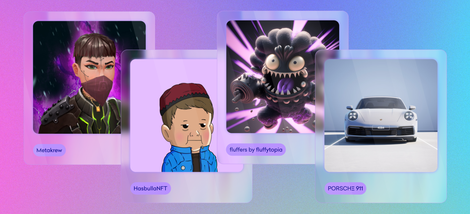 Metakrew, HasbullaNFT, fluffers by fluffytopia, PORSCHΞ 911 and more collections added to Kraken NFT