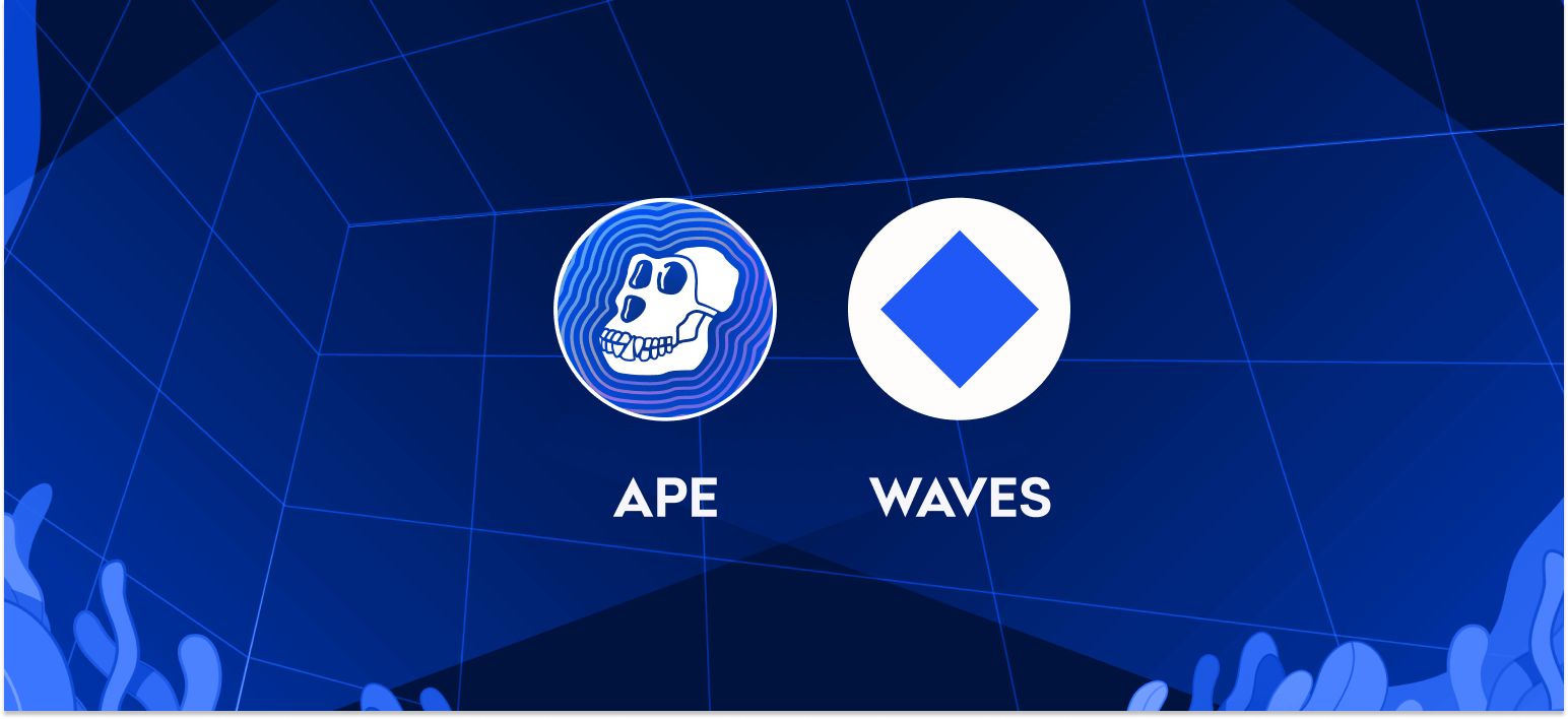 New margin pairs for APE and WAVES now available