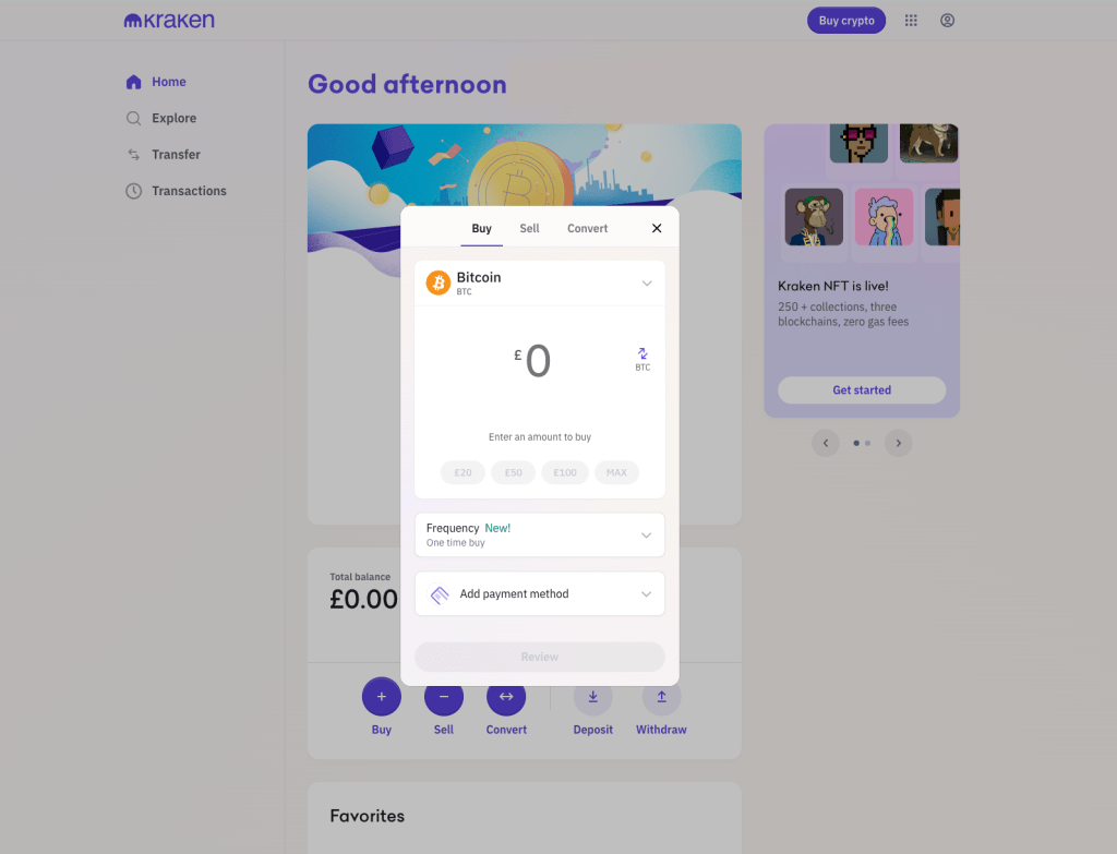 New UK clients can win a bitcoin with Kraken
