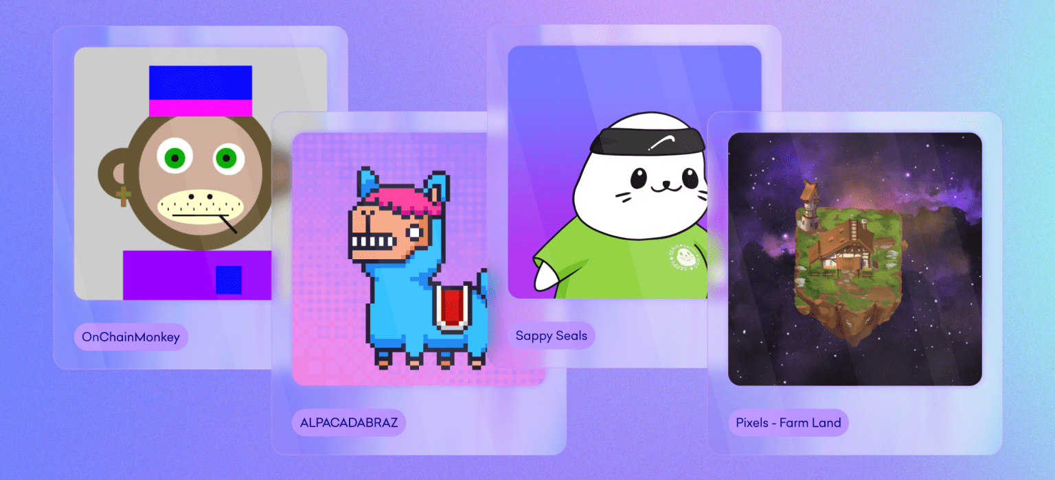 On Chain Monkey, ALPACADABRAZ, Sappy Seals, Pixels – Farm Land and more collections added to Kraken NFT