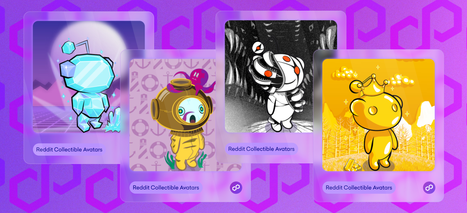 Polygon lands on Kraken NFT — trade Reddit Collectible Avatars today