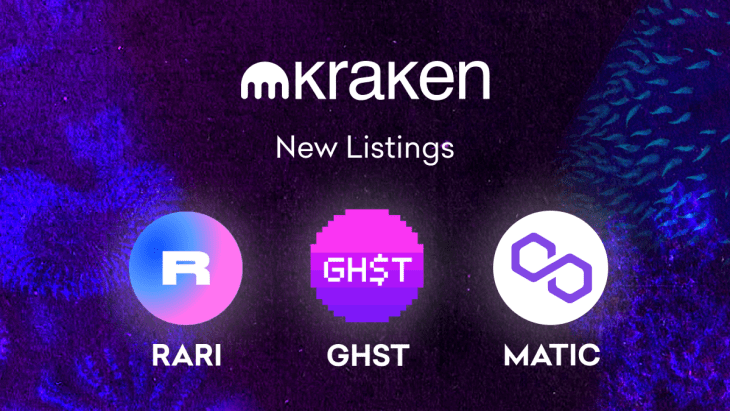 RARI, GHST and MATIC trading starts May 17 – Deposit Now