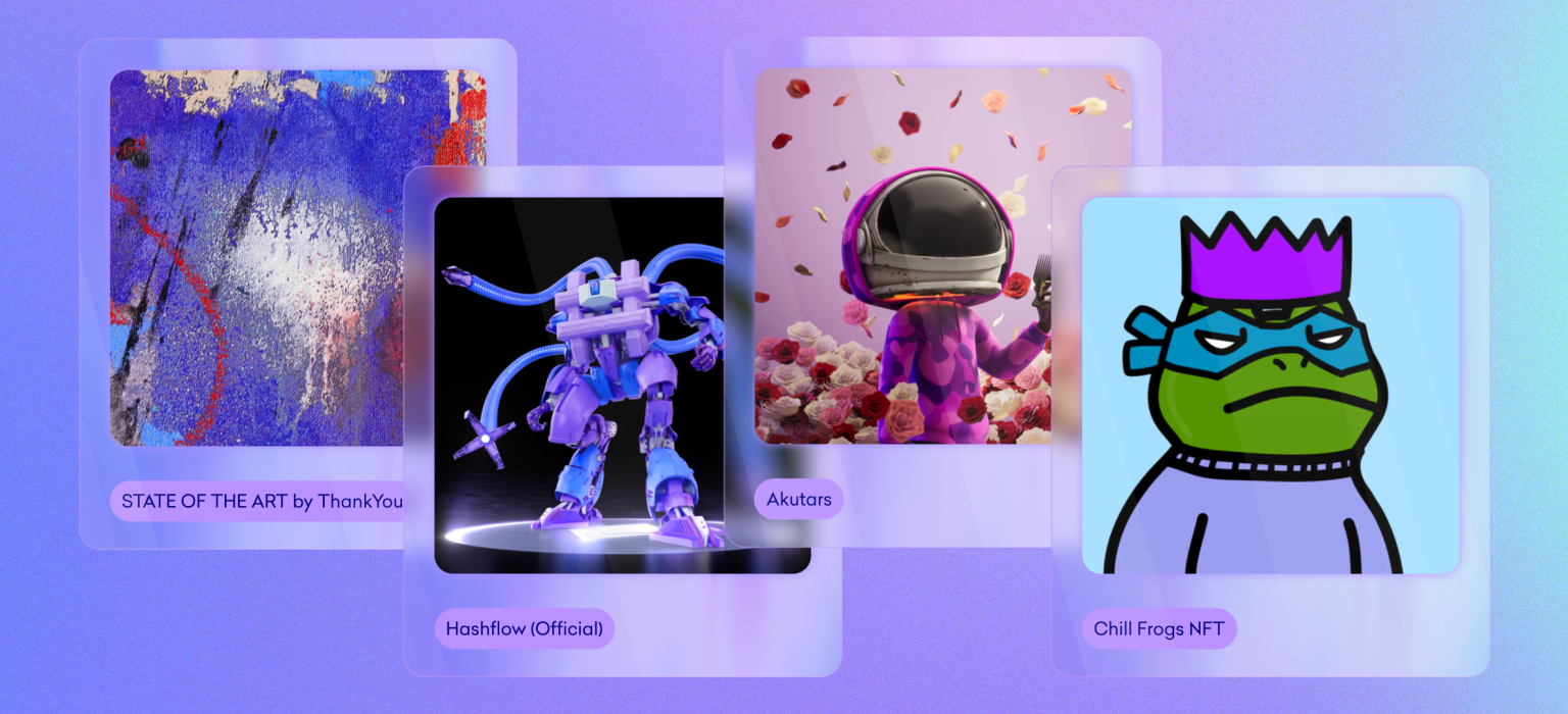 STATE OF THE ART by ThankYouX, Hashflow (Official), Akutars, Chill Frogs NFT and more collections added to Kraken NFT