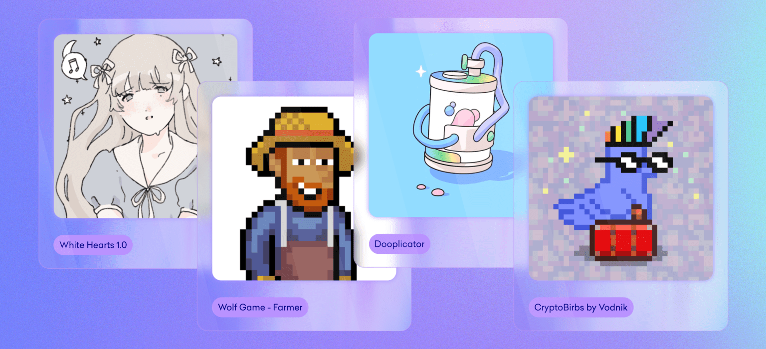 White Hearts, Wolf Game – Farmer, Dooplicator, Cryptobirbs by Vodnik and more collections added to Kraken NFT
