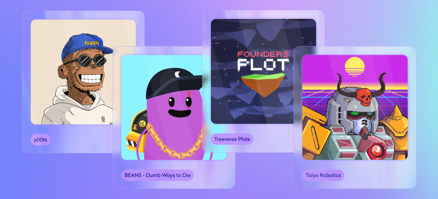 Y00ts, BEANS – Dumb Ways to Die, Treeverse – Plots, Taiyo Robotics and more collections added to Kraken NFT