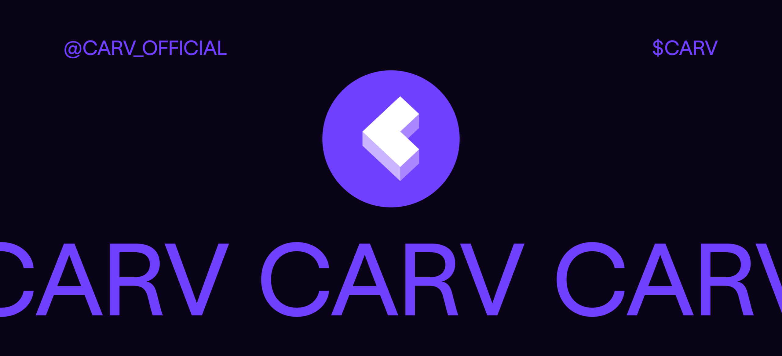 CARV is available for trading!