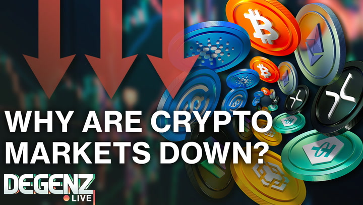 WHY IS CRYPTO DOWN? ETH LEADS CRYPTO LOWER, PCE INFLATION TODAY