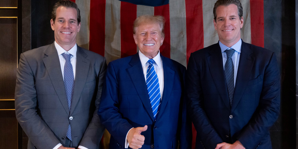 Winklevoss Twins Donate $21 Million in Bitcoin to Pro-Trump, Anti-Democrat Crypto PAC