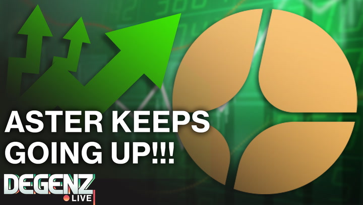 CRYPTO REBOUNDS, ASTER METRICS SOAR, PLASMA HITS $13B