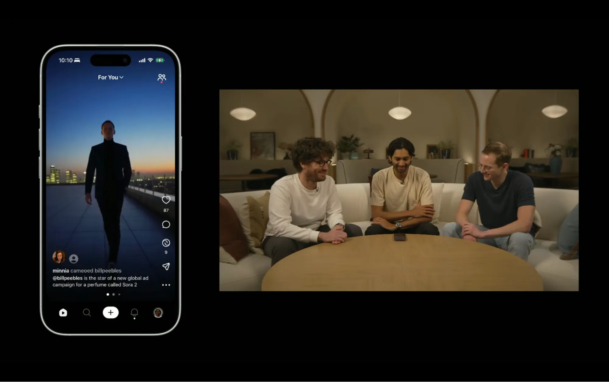 OpenAI Reveals Sora 2 With TikTok-Style Social App That Puts You in the Videos