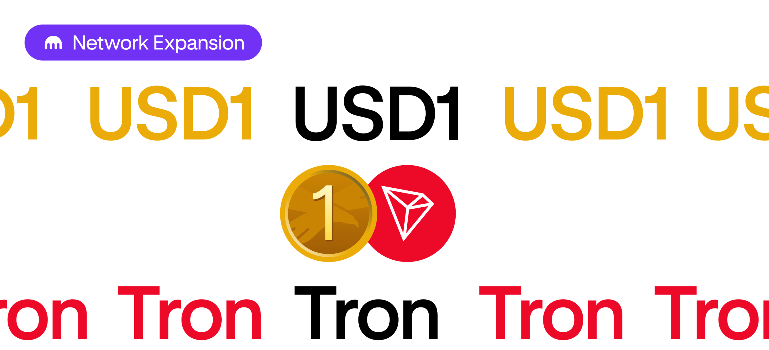 USD1 deposits and withdrawals now available on Tron!