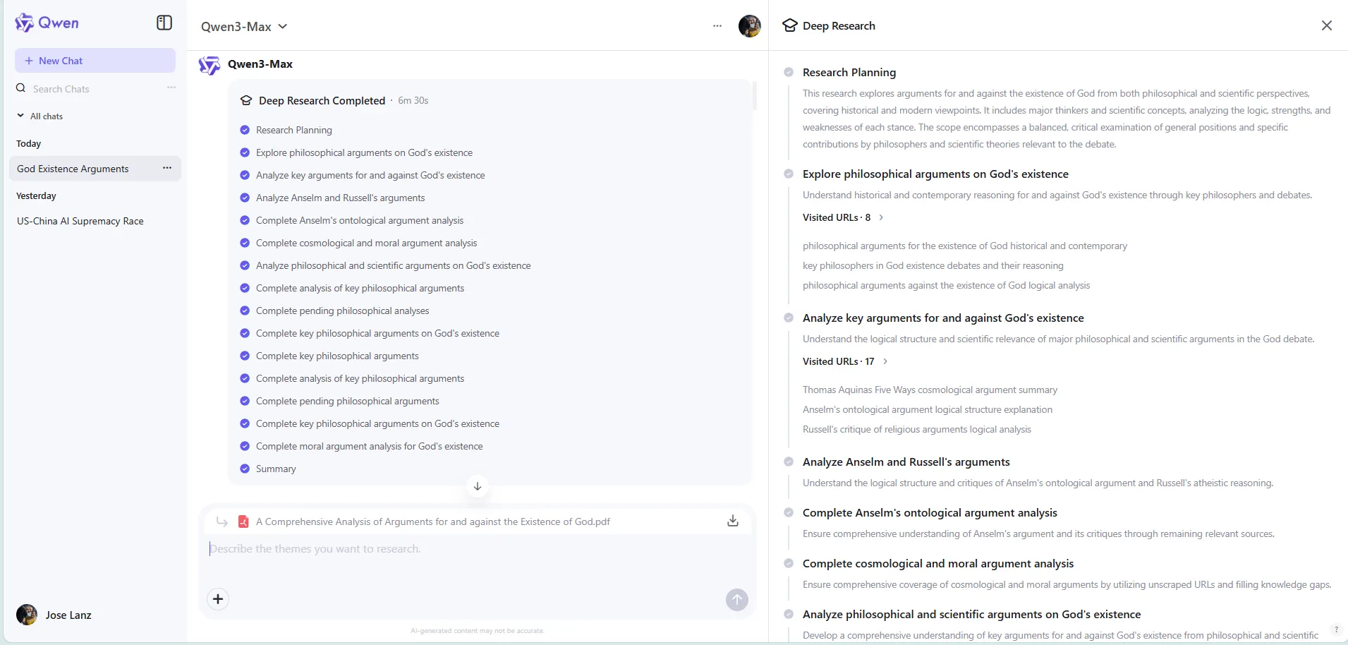Alibaba’s Qwen Deep Research Creates Live Webpages, Podcasts in Seconds