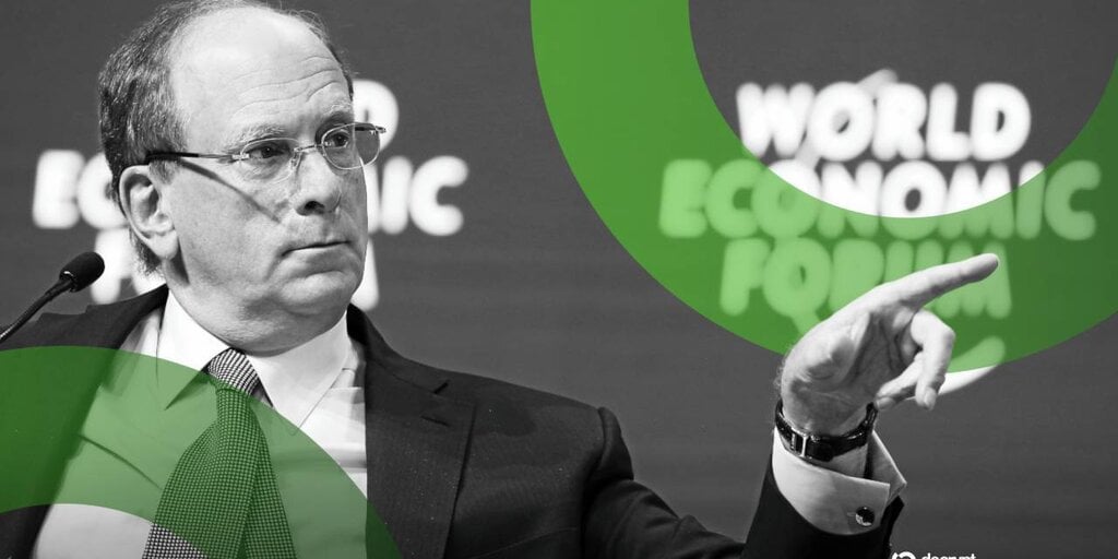 BlackRock CEO Larry Fink: Crypto, Gold Are ‘Assets of Fear’ Amid Debt Concerns