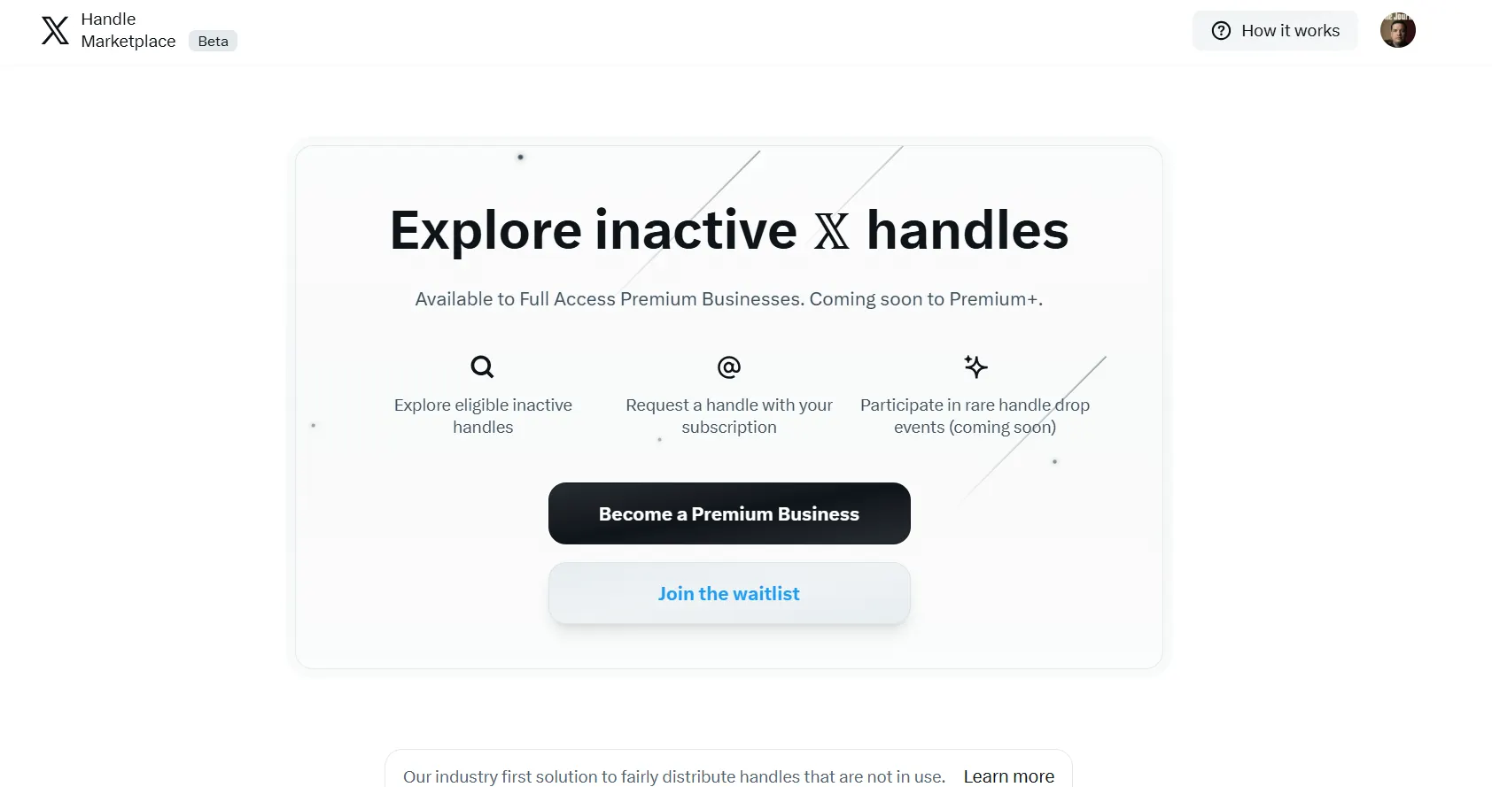 X to Launch Handle Marketplace, Prices Rare Usernames Up to Seven Figures